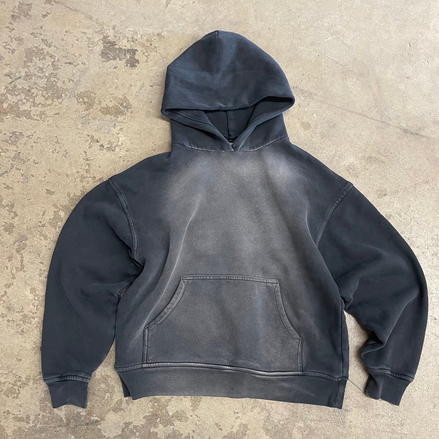 FADED BLACK HOODIE